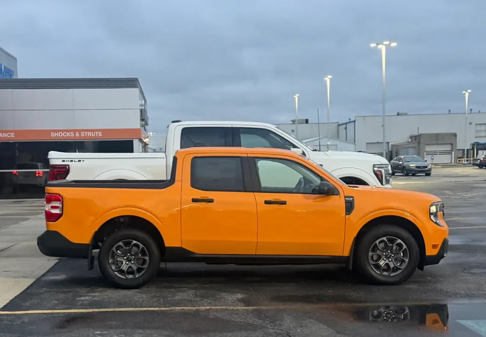TJ's new truck